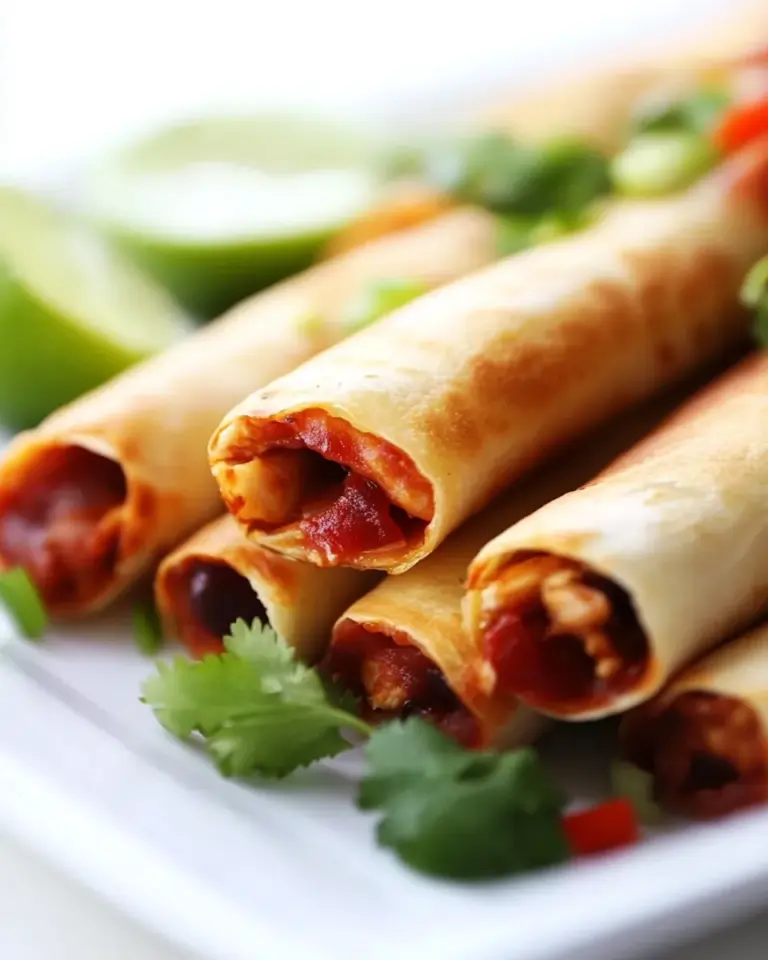 Homemade Easy Chicken Flautas Recipe photo