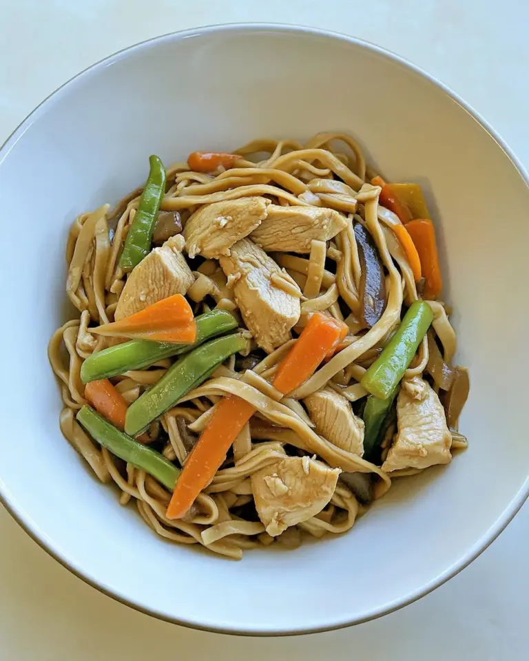 Homemade Easy Chicken Lo Mein photo