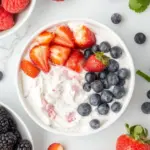 Homemade Easy Cream Cheese Fruit Dip (Made In 10 Minutes!) photo