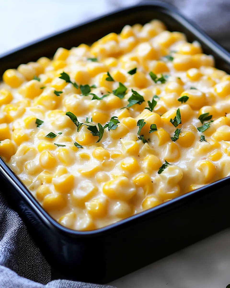 Delicious Easy Creamed Corn (Two Ways!) recipe photo