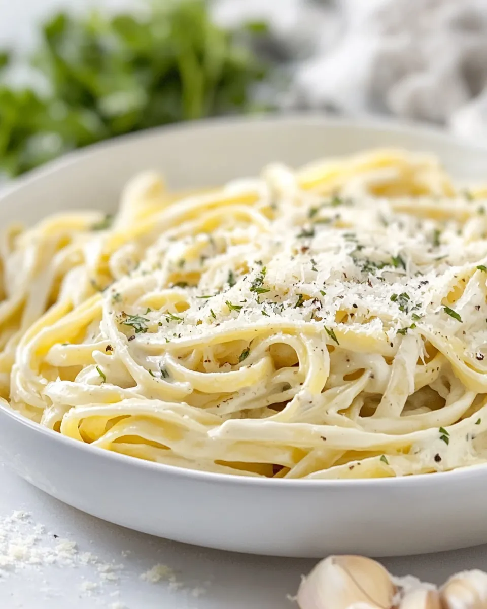 Homemade Easy Fettuccine Alfredo photo