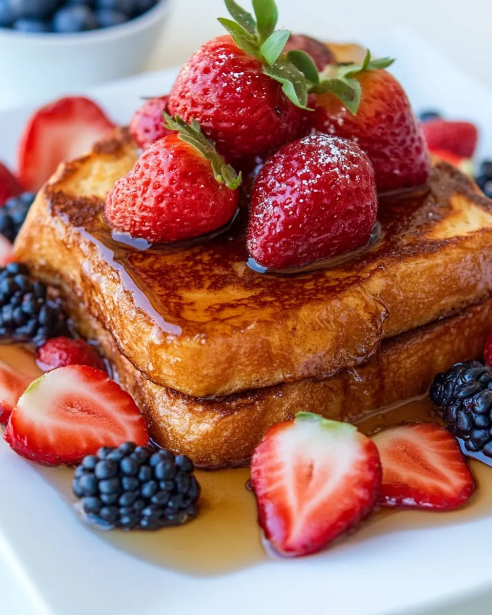 Delicious Easy French Toast Recipe shot