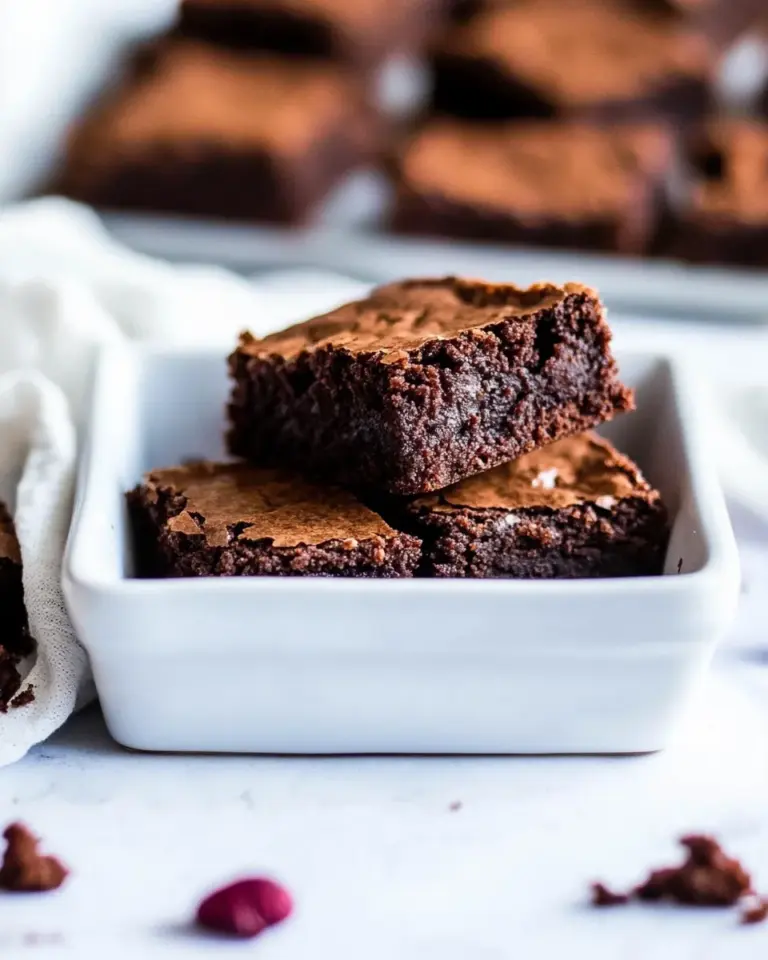 Homemade Easy Gluten-Free Dairy-Free Brownies photo