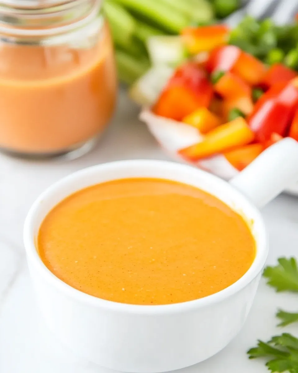 Quick Easy Homemade Buffalo Sauce shot