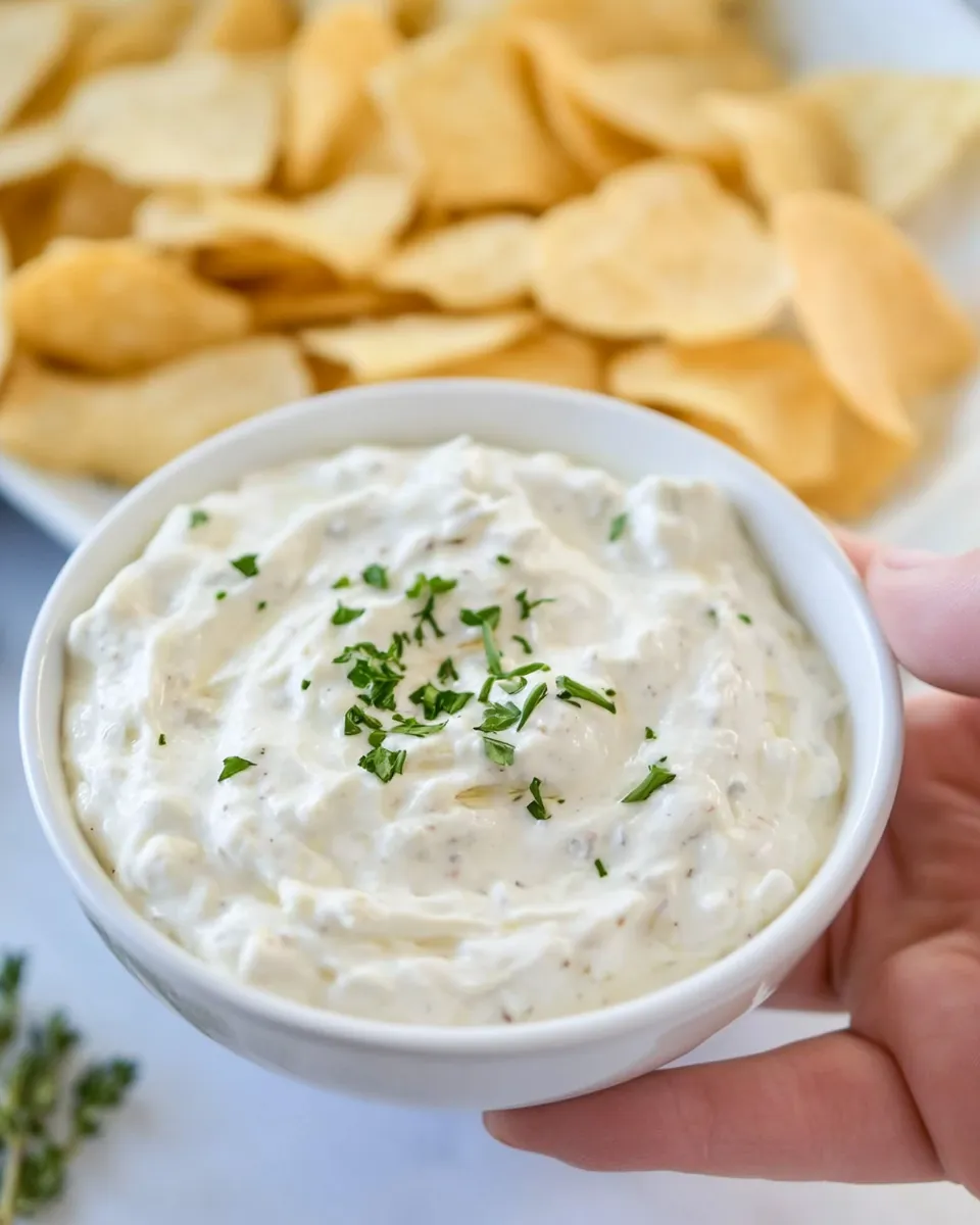 Homemade Easy Homemade Chip Dip photo