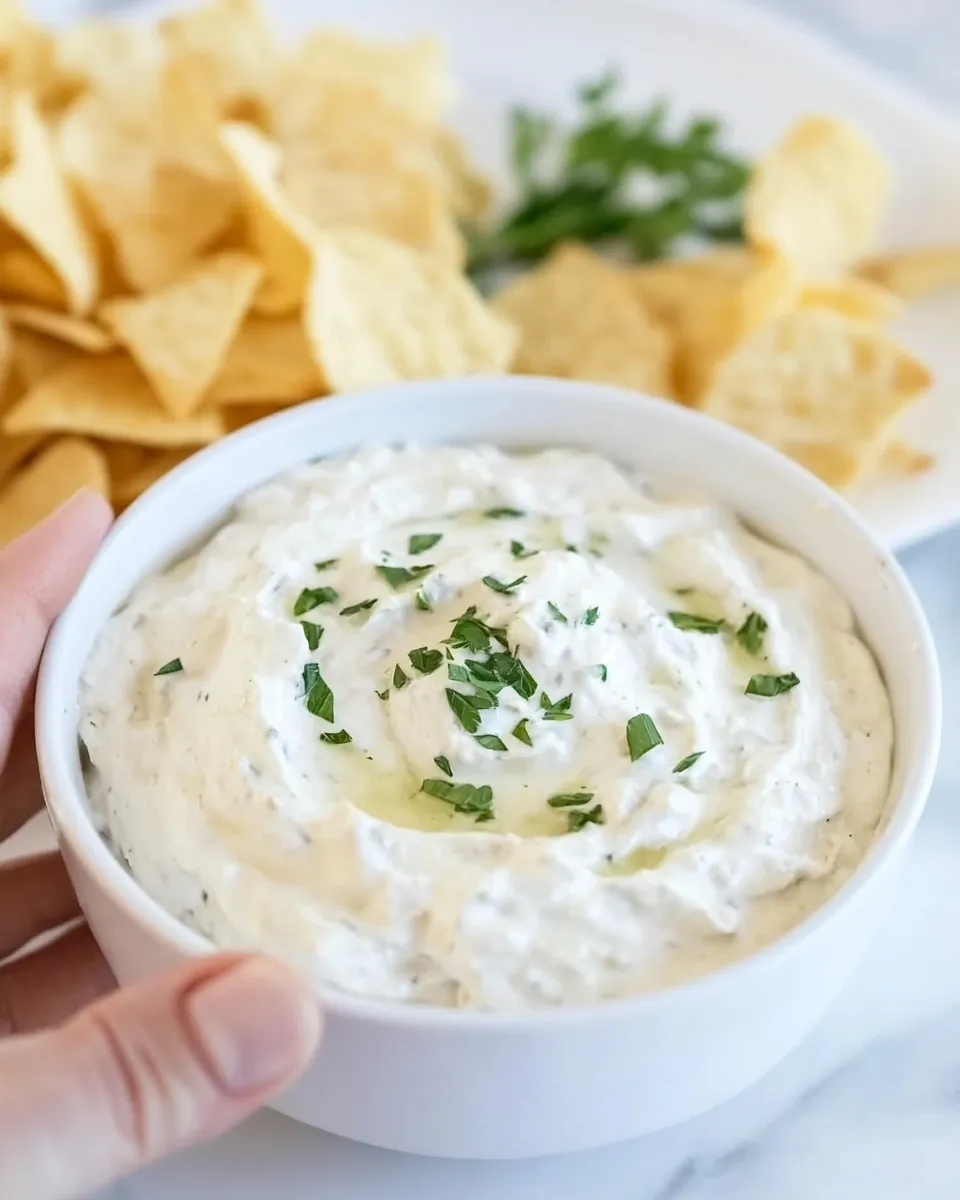 Classic Easy Homemade Chip Dip image