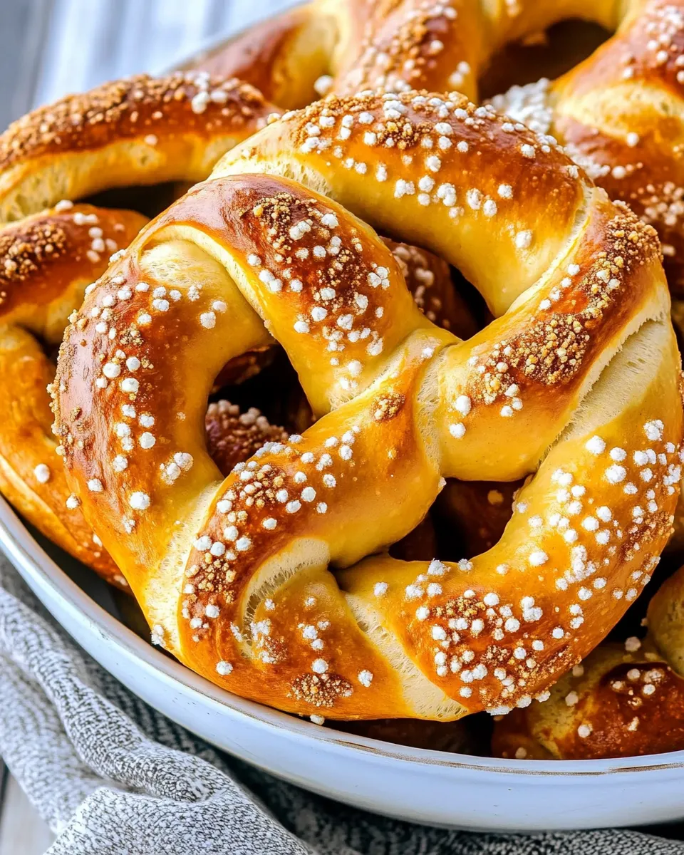 Homemade Easy Homemade Soft Pretzels photo