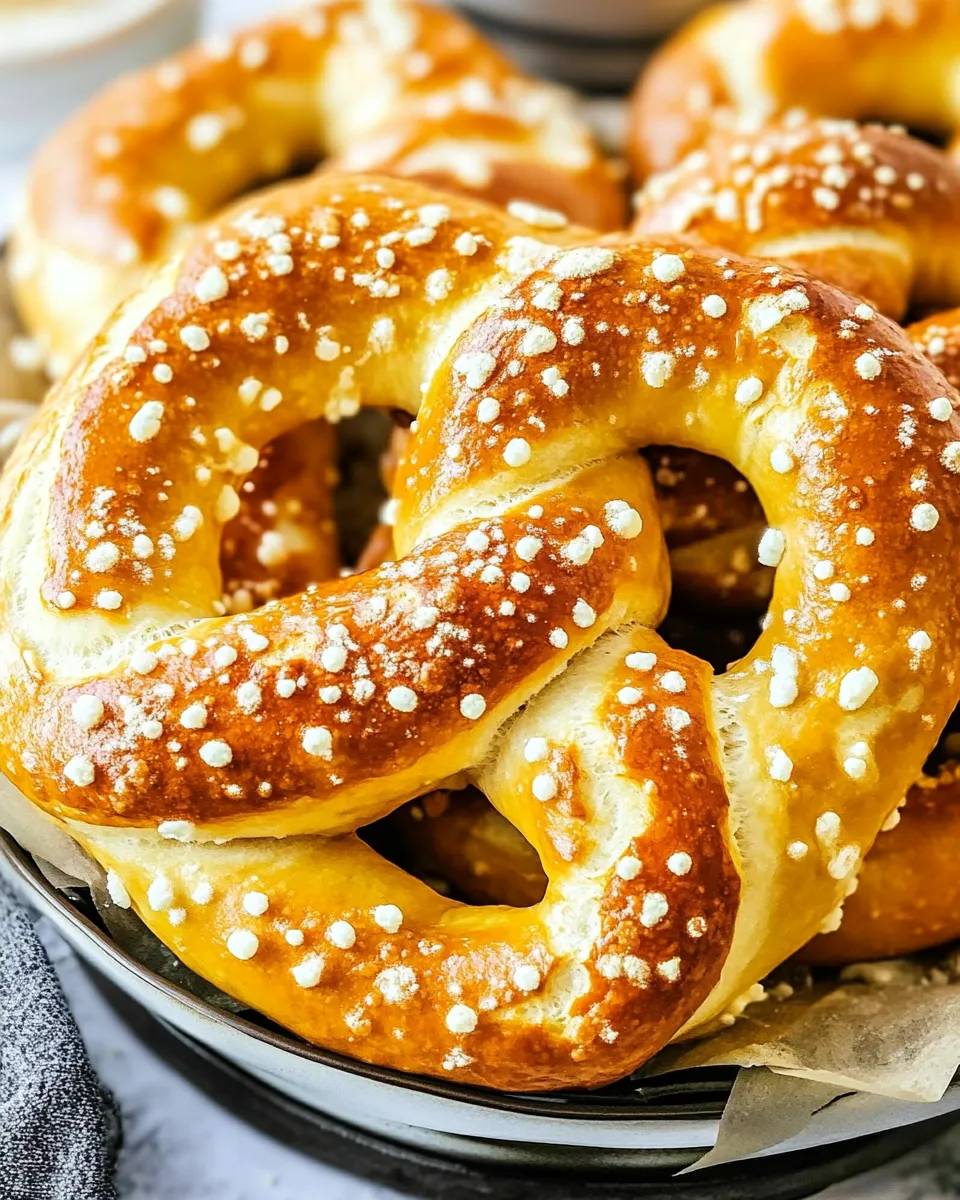 Classic Easy Homemade Soft Pretzels image