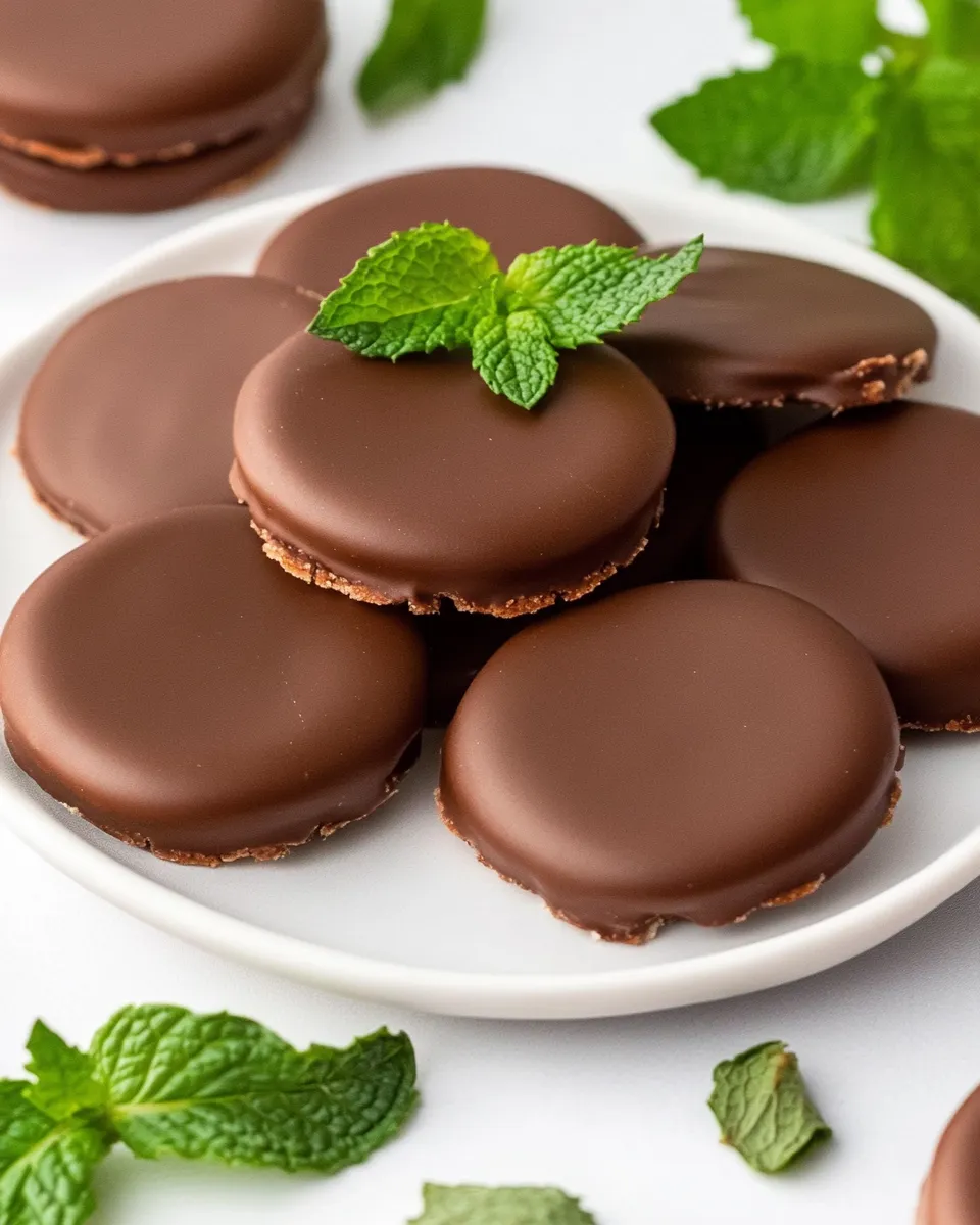 Delicious Easy Homemade Thin Mint Cookies recipe photo