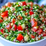 Homemade Easy Lebanese Tabbouleh Recipe photo