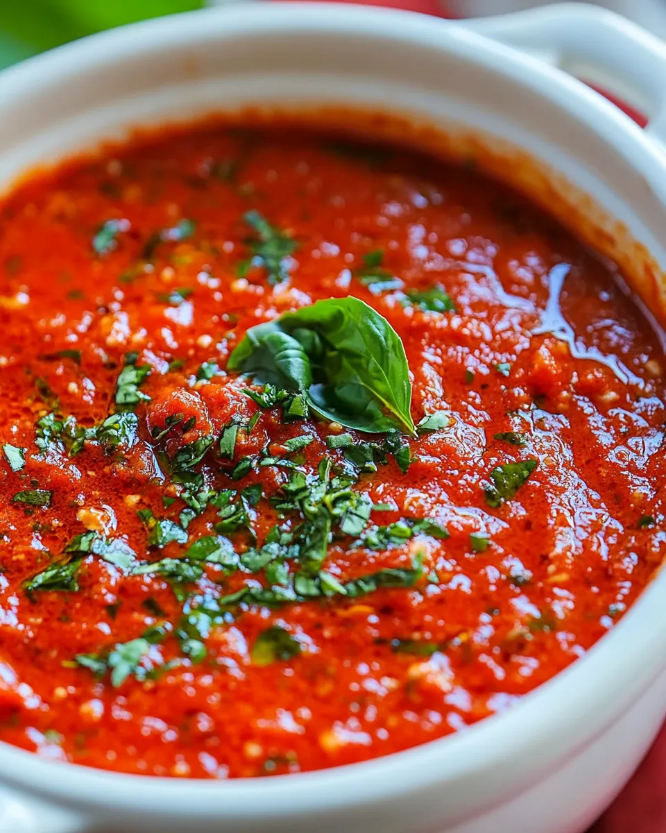 Homemade Easy Marinara Sauce photo