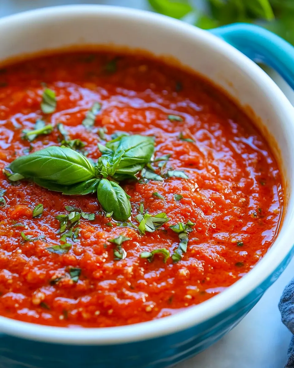 Classic Easy Marinara Sauce image