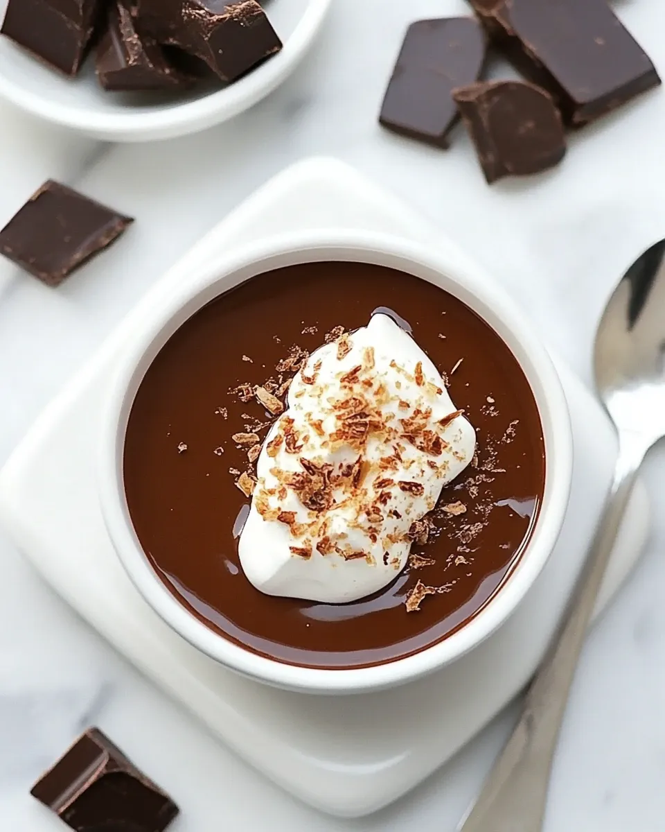 Classic Easy Mexican Chocolate Pots de Crme image
