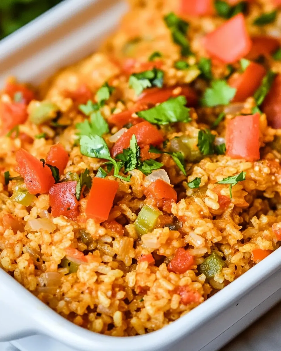 Delicious Easy Mexican Rice Recipe shot