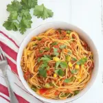 Homemade Easy Mexican Spaghetti Recipe photo