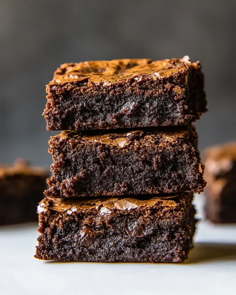 Homemade Easy One Bowl Fudgy Cocoa Brownies photo