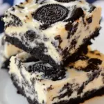 Homemade Easy Oreo Cheesecake Bars recipe photo