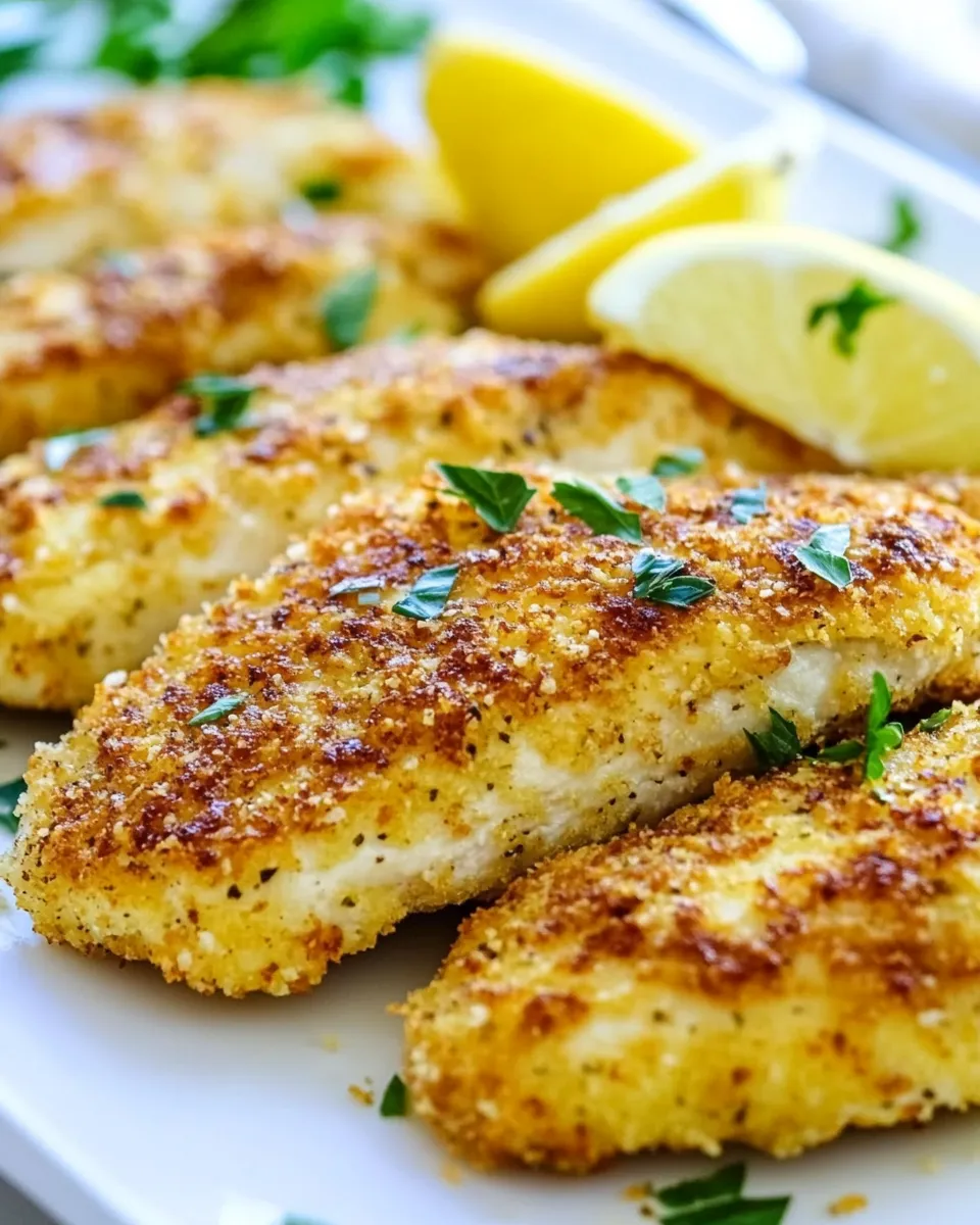 Homemade Easy Parmesan Crusted Chicken photo