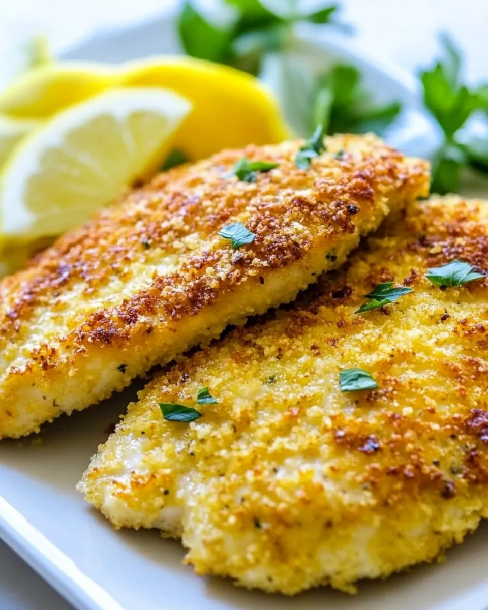Classic Easy Parmesan Crusted Chicken image