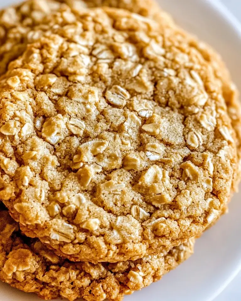 Homemade Easy Peanut Butter Oatmeal Cookies photo