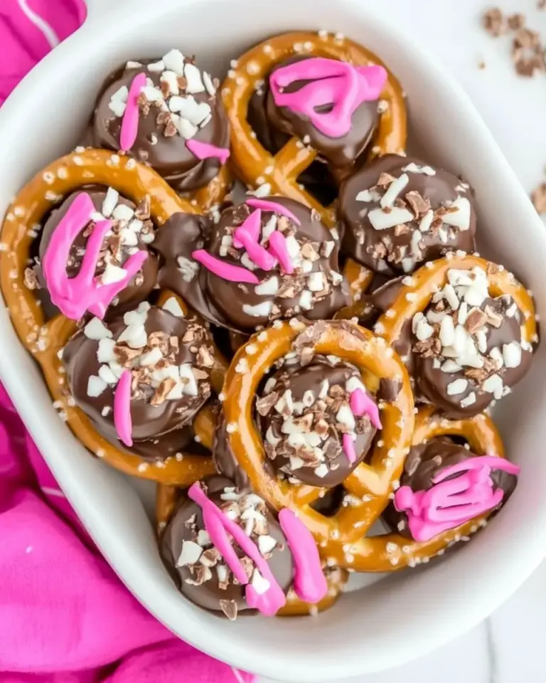 Homemade Easy Pretzel Turtles (3 Ingredients!) recipe photo