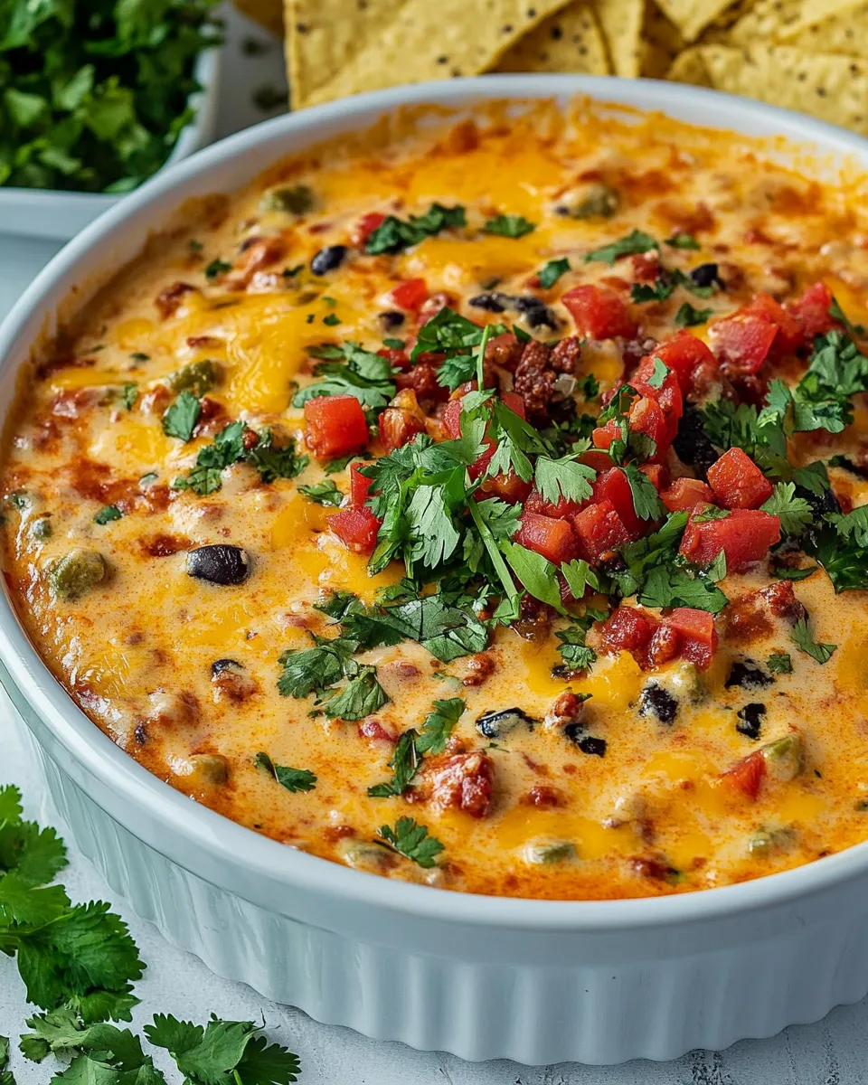 Delicious Easy Queso Blanco Dip with Chorizo image
