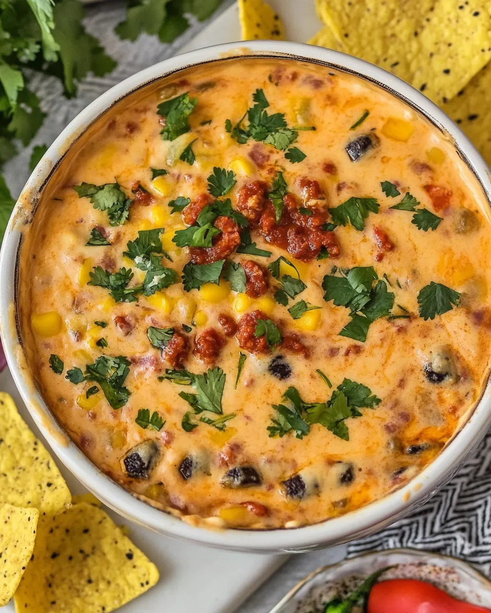 Tasty Easy Queso Blanco Dip with Chorizo dish photo
