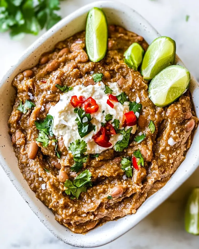 Homemade Easy Refried Beans photo