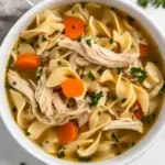 Homemade Easy Rotisserie Chicken Noodle Soup photo