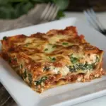 Homemade Easy Spinach Lasagna photo