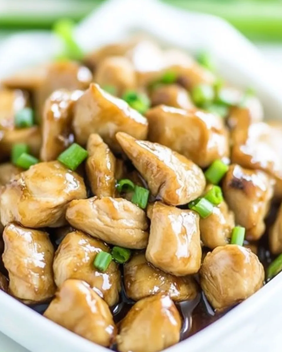 Savory Easy Teriyaki Chicken Bites dish photo