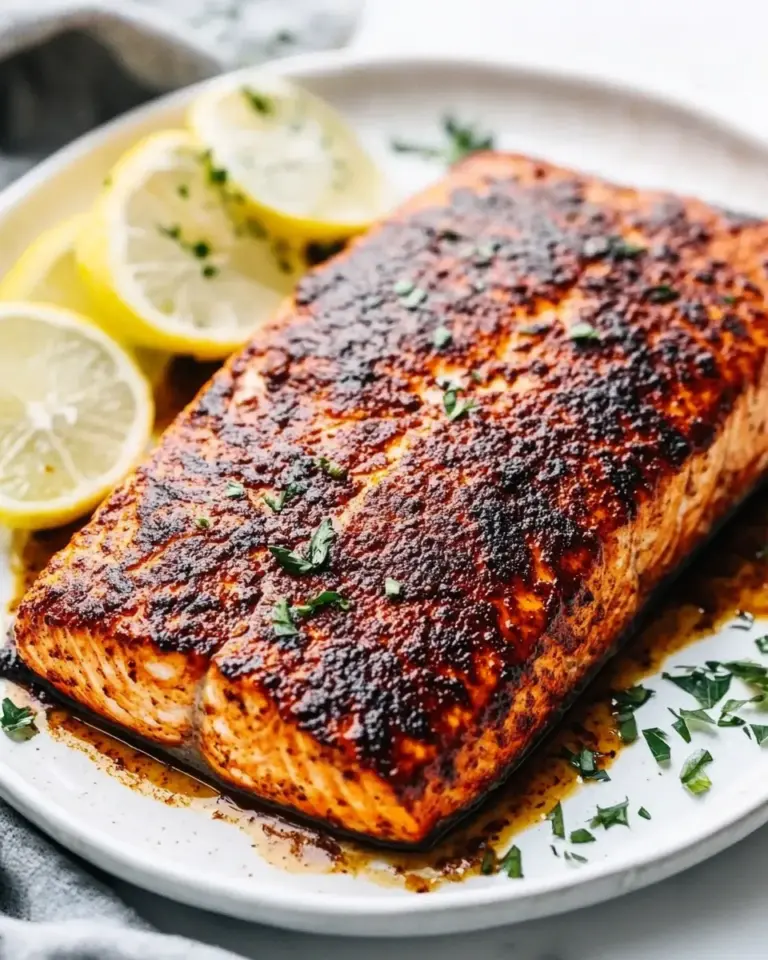 Homemade Easy and Amazing Blackened Salmon photo