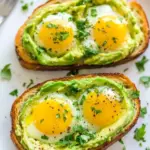 Homemade Egg-In-A-Hole Avocado Toast photo