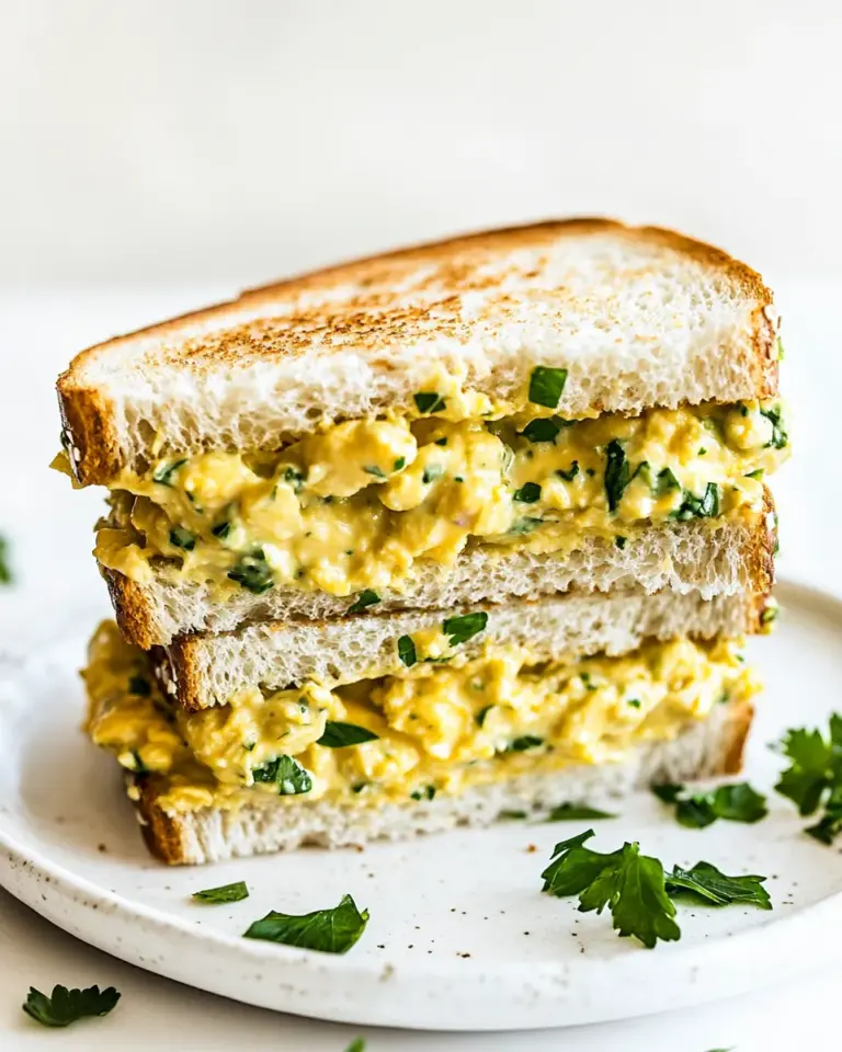 Homemade Egg Salad Sandwich Recipe photo