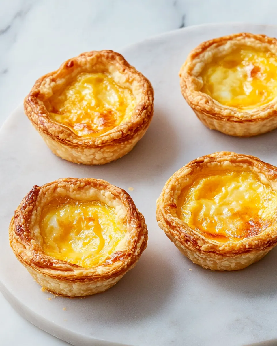 Delicious Egg Tart shot