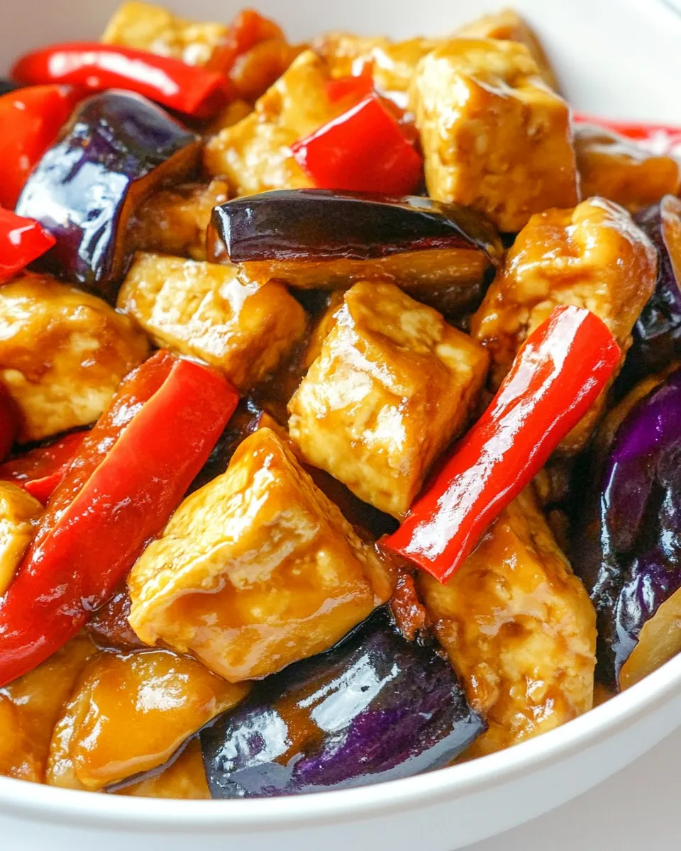 Homemade Eggplant Tofu (Copycat Panda Express) photo