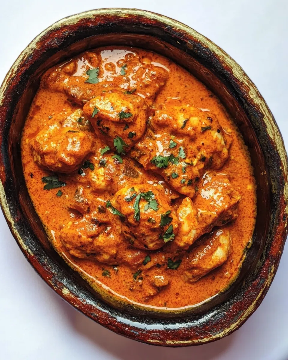 Classic Famous Butter Chicken Recipe (Murgh Makhani) image