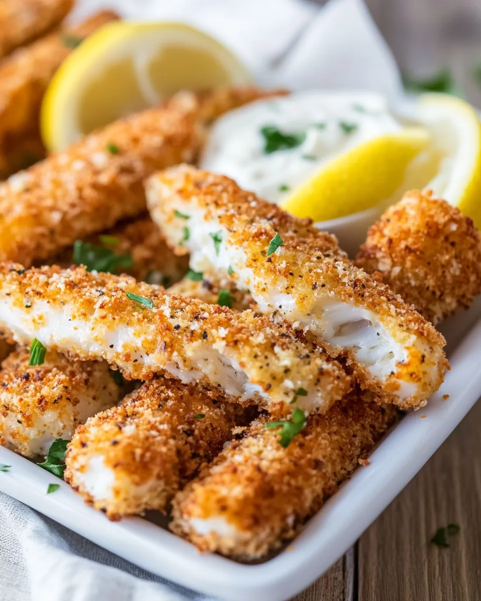 Homemade Fish Sticks (Baked) photo