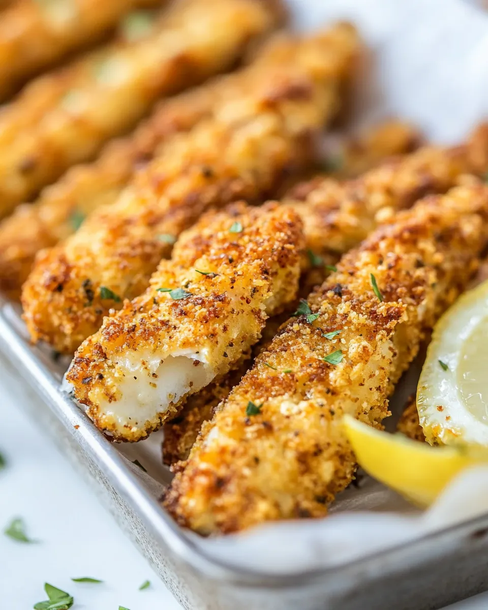 Classic Fish Sticks (Baked) image
