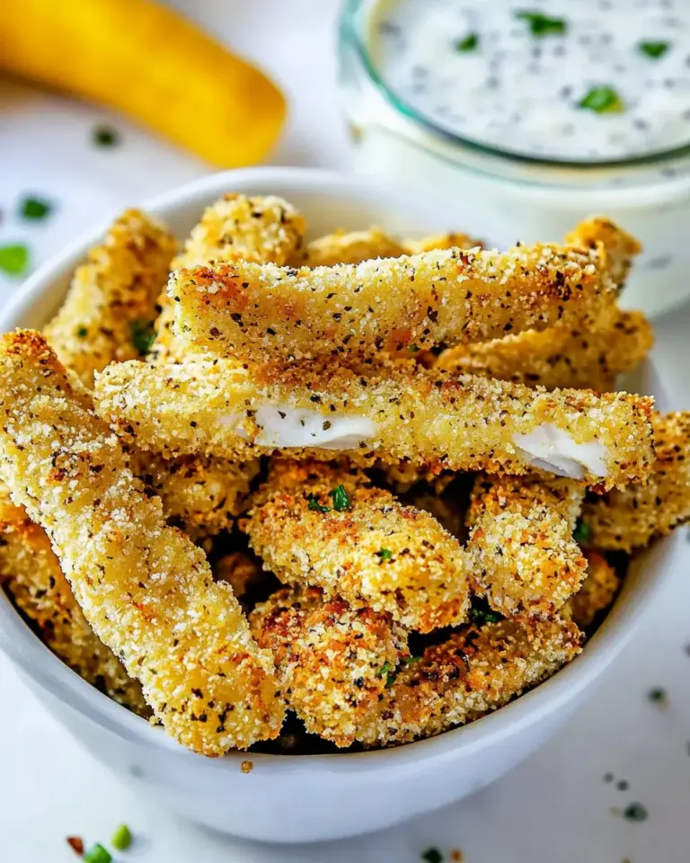 Homemade Fish Sticks (Crispy Oven, Air Fryer or Fried) photo