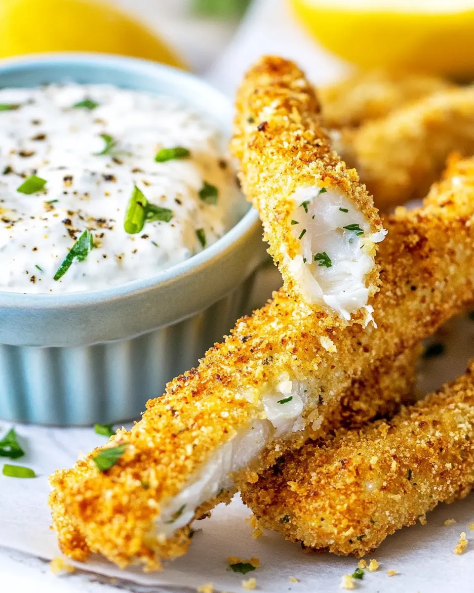 Classic Fish Sticks (Crispy Oven, Air Fryer or Fried) image