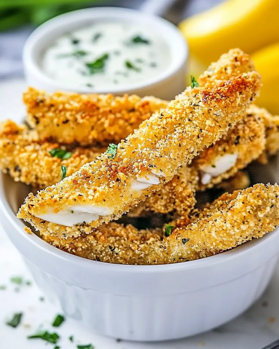 Easy Fish Sticks (Crispy Oven, Air Fryer or Fried) recipe photo