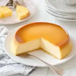 Homemade Flan de Queso y Pia (Pineapple Cream Cheese Flan) photo