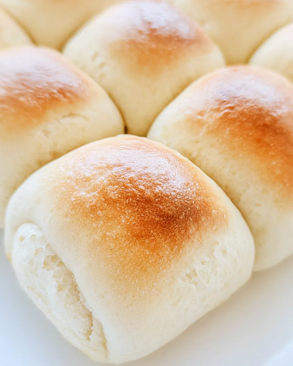 Delicious French Bread Rolls shot
