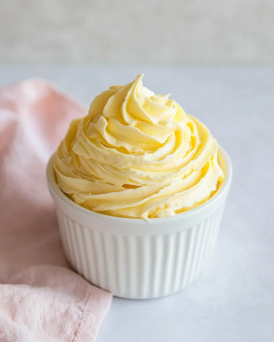 Easy French Buttercream dish photo