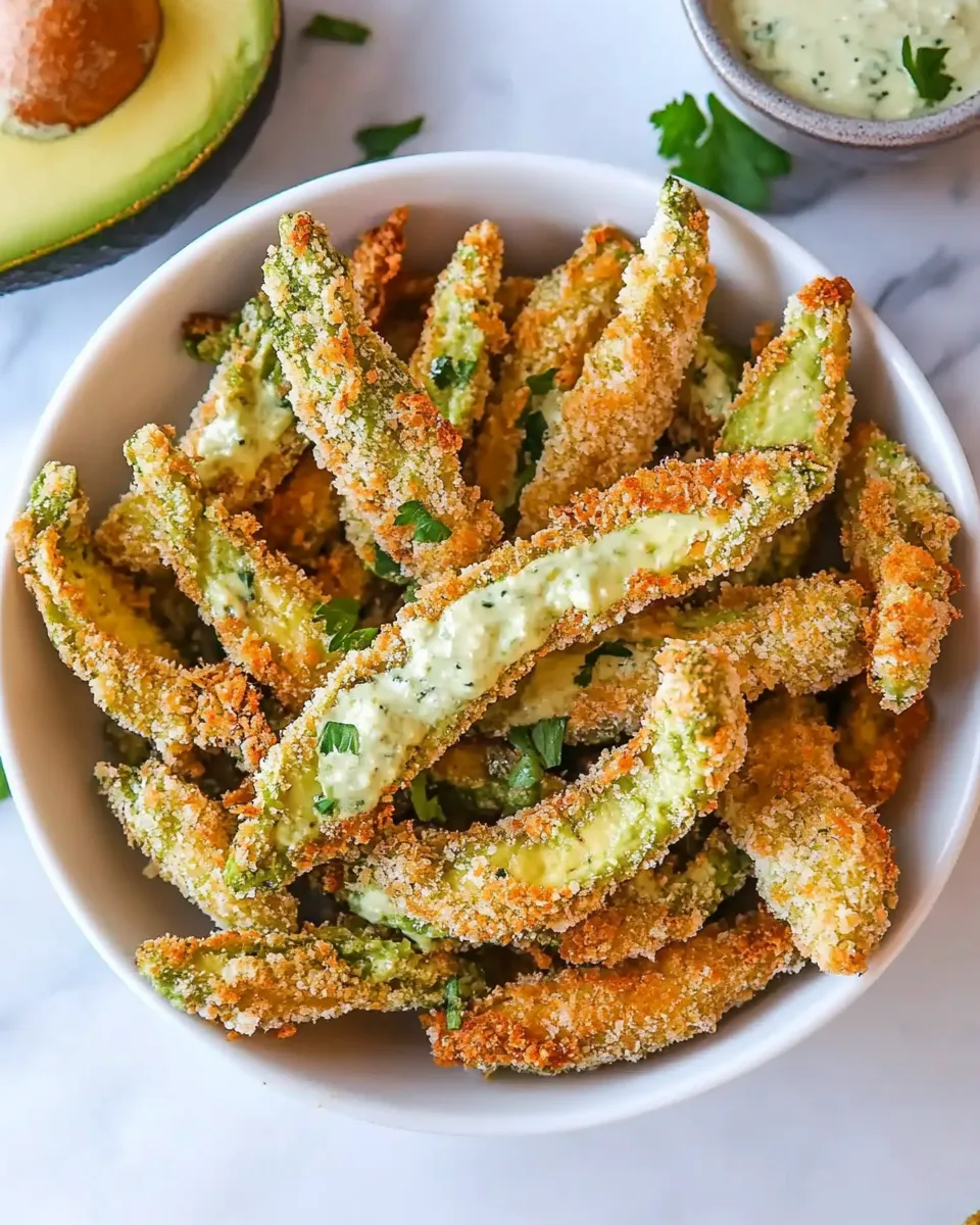 Homemade Fried Avocado dish photo