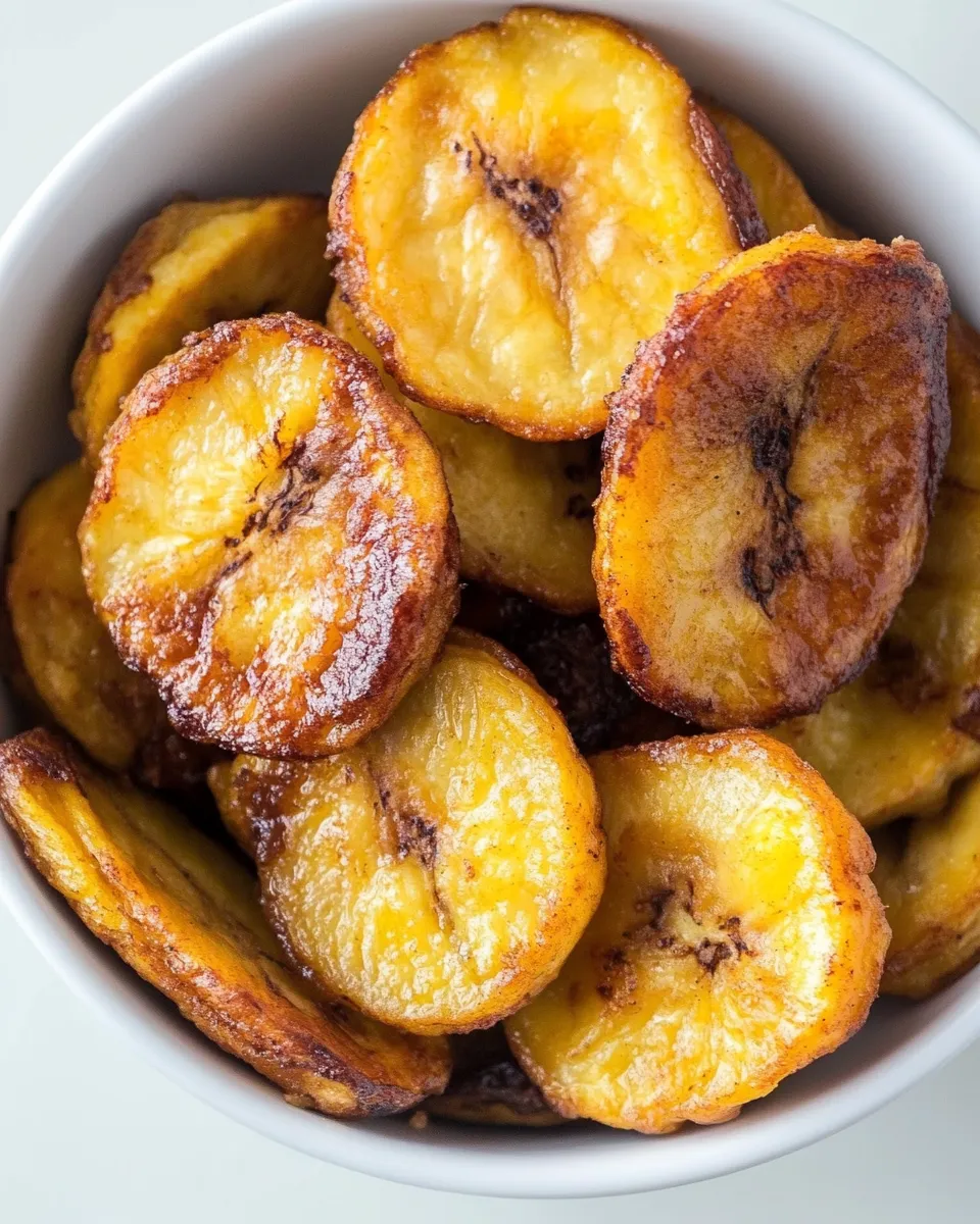 Easy Fried Plantains recipe photo