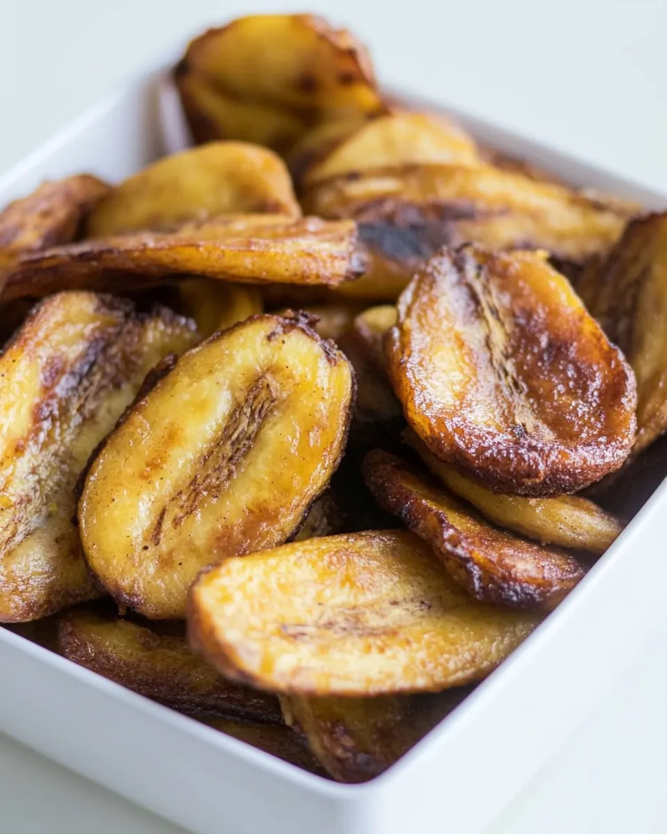 Savory Fried Plantains dish photo