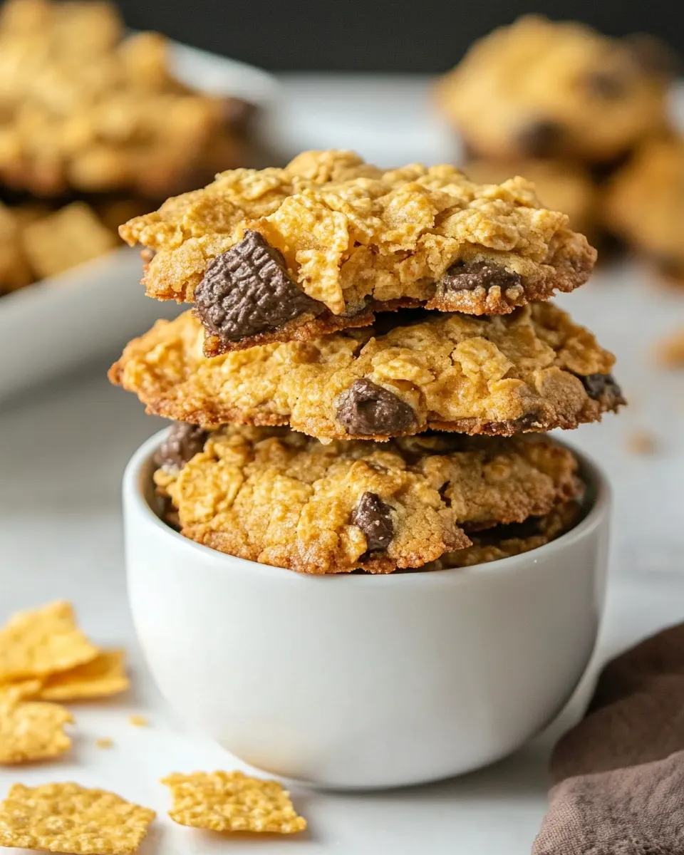 Easy Frosted Flakes Cookies recipe photo