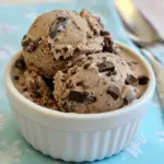 Homemade Fudge Brownie Ice Cream no machine recipe photo